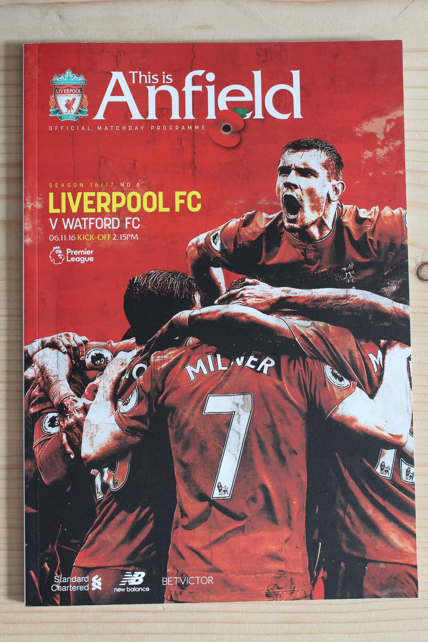 Liverpool FC v Watford FC